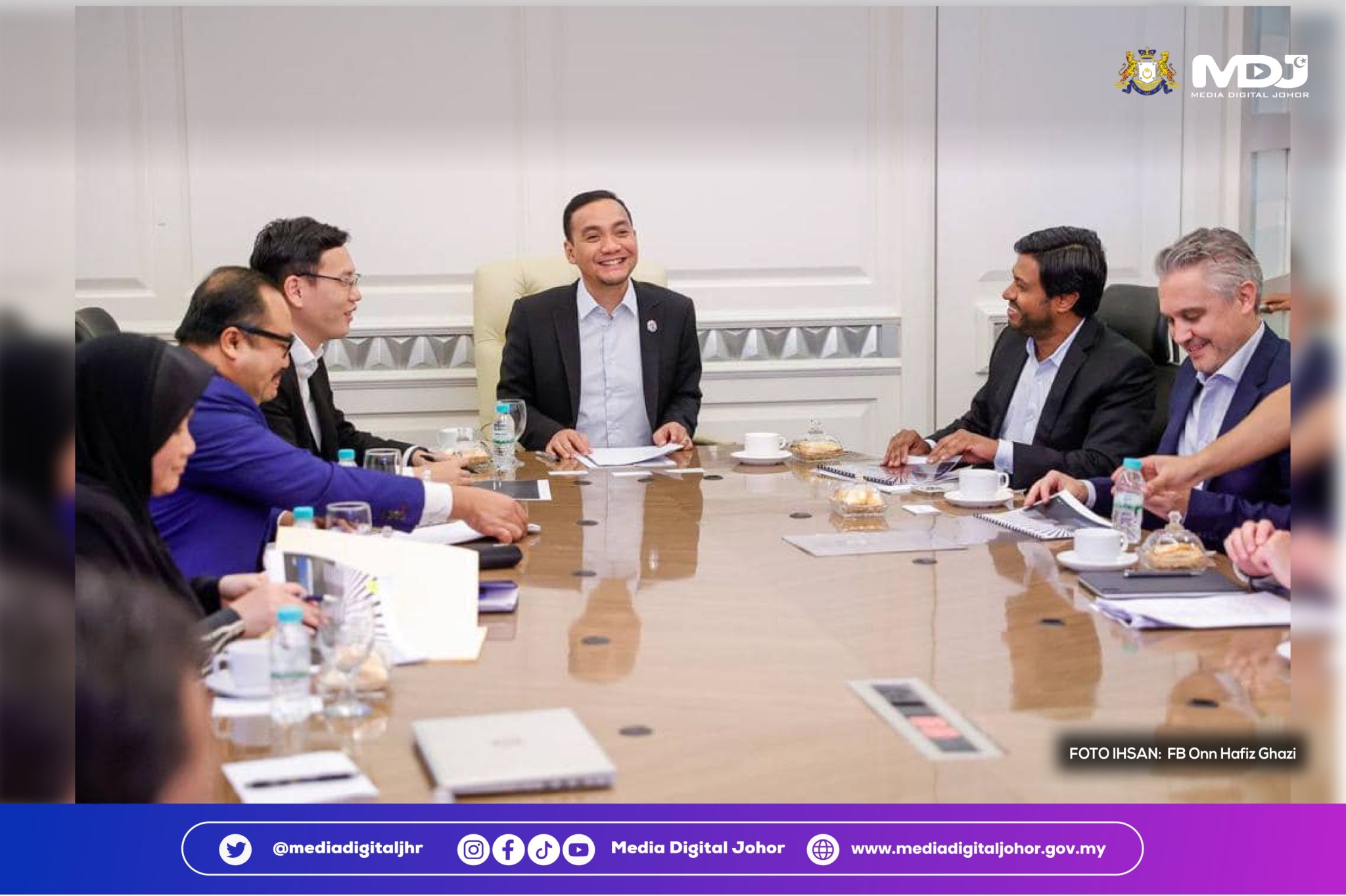 JOHOR BERPOTENSI MENJADI HAB AI MENTERI BESAR JOHOR MEDIA DIGITAL JOHOR