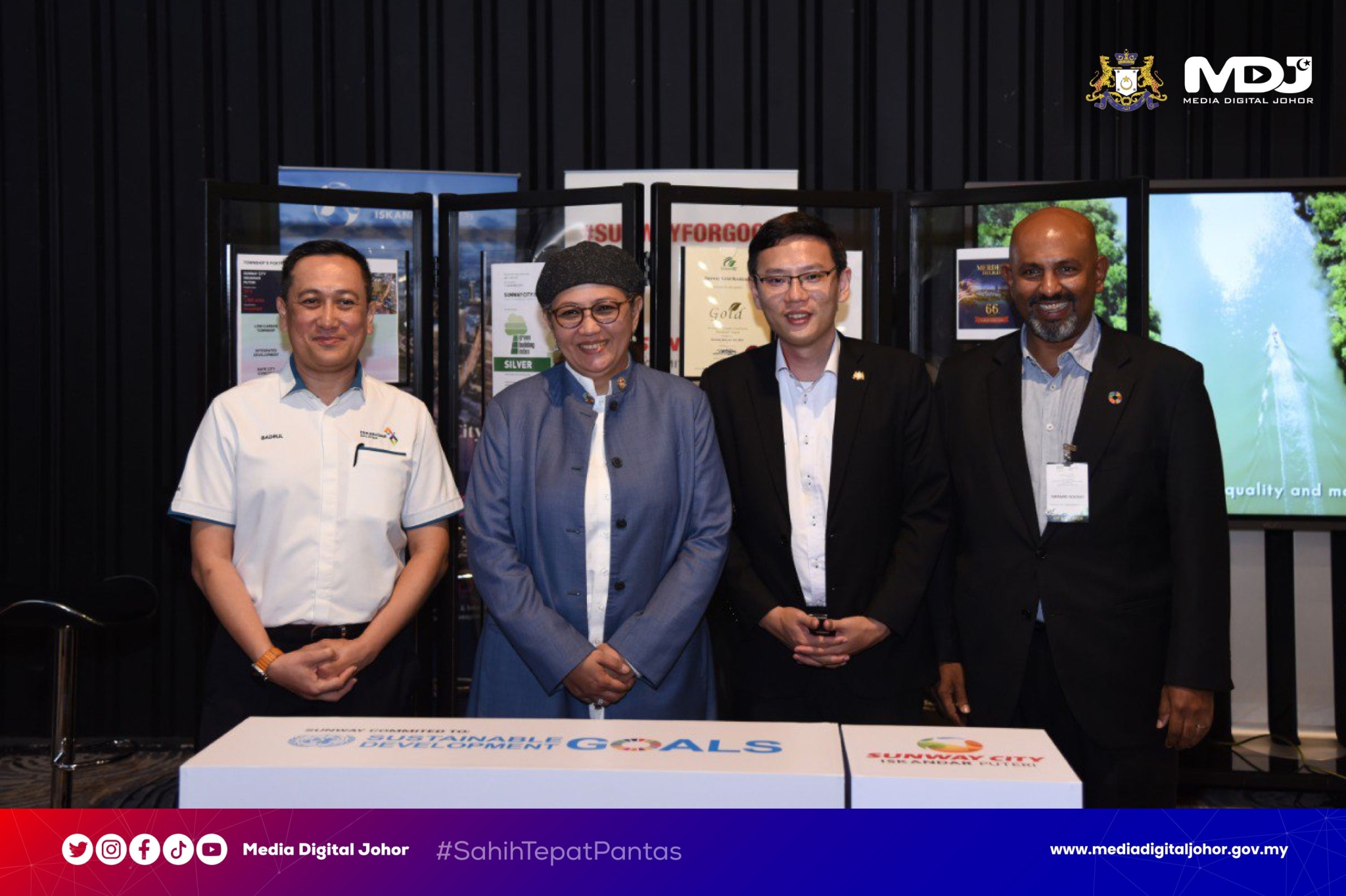 SDG PACU JOHOR MENJADI NEGERI MAJU DAN MAMPAN MEDIA DIGITAL JOHOR